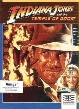 Indiana Jones and the Temple of Doom box cover front